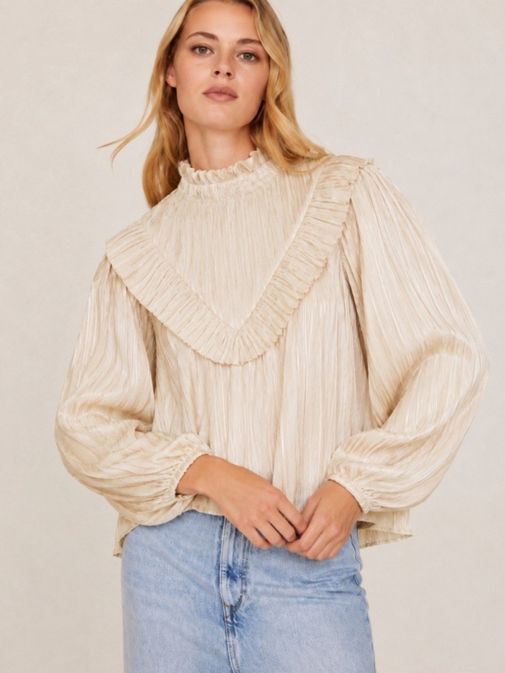 🚫ISO EN SAISON ELLWOOD BLOUSE MEDIUM 🚫